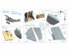 Quinta Studio QD48630 Fokker D.VII 3D-Printed & coloured Interior on decal paper ( Eduard ) 1/48